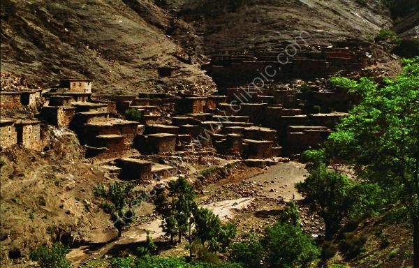 Typical Village, Countryside, Atlas Mountains